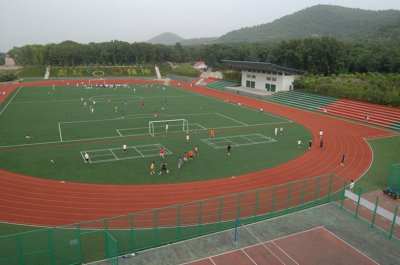 淮南职业技术学院操场